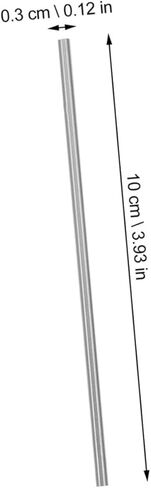 Generic 30pcs Steel Rod Axles for DIY Models Precision Engineered Shafts for Helicopter Boat Car Blocking Accessories for Crafts Easy Installation in Kuwait