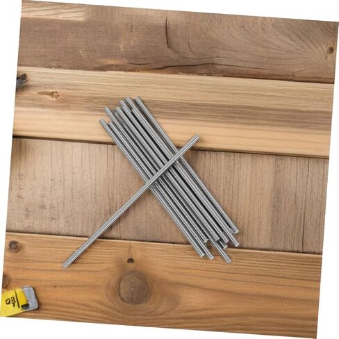 Generic 30pcs Steel Rod Axles for DIY Models Precision Engineered Shafts for Helicopter Boat Car Blocking Accessories for Crafts Easy Installation in Kuwait