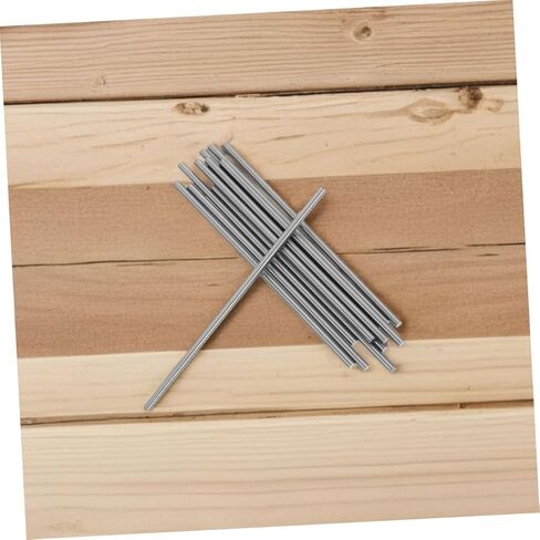 Generic 30pcs Steel Rod Axles for DIY Models Precision Engineered Shafts for Helicopter Boat Car Blocking Accessories for Crafts Easy Installation in Kuwait