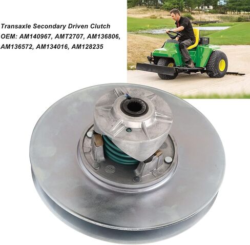 Transaxle Secondary Driven Clutch, Metal Stable Performance Impact Wearproof, with Original Vehicle Size, for 1200A Field Bunker Worksite in Saudi Arabia