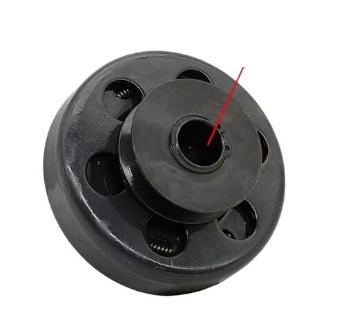 20mm Bore 3 16 Key Way Centrifugal Clutch Belt Drive with Pulley ABS Belt Go Kart Parts Compatible with Automotive Motorcycle Parts in Saudi Arabia