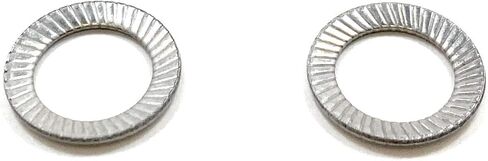 (100) M8 Stainless Steel Type S Safety Lock Washer - Schnorr Style Washer A2 in Saudi Arabia