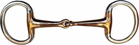 CHALLENGER SS Eggbutt Single Jointed Copper Mouth Snaffle Training Bit 35640 in Saudi Arabia
