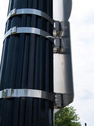 حزام من الفولاذ المقاوم للصدأ نوع ISO BA204T-50 مقاس 1/2 بوصة عرض × 0.030 بوصة سمك × 50 بوصة لفة قدم في الحقيبة in Kuwait