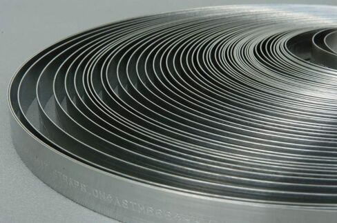 حزام من الفولاذ المقاوم للصدأ نوع ISO BA204T-50 مقاس 1/2 بوصة عرض × 0.030 بوصة سمك × 50 بوصة لفة قدم في الحقيبة in Kuwait