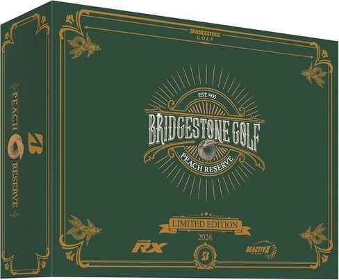 Bridgestone Golf Tour B RX Peach Reserve Golf Balls in Saudi Arabia