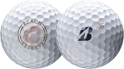 Bridgestone Golf Tour B RX Peach Reserve Golf Balls in Saudi Arabia