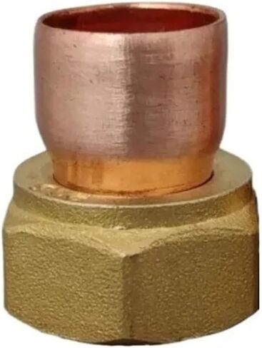 BSP أنثى نهاية تغذية كوب موصل الاتحاد المقبس تركيبات السباكة النحاسية (مستقيم-1 BSP إلى 28 مللي متر) in Kuwait