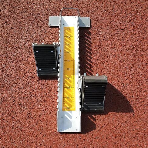 Multi Function Starting Block, 6 Angle Adjustable Sprinter Starting Block, Sports Starting Block for Racing, Track & Field Aluminum Alloy Sprinter Starting Block in Saudi Arabia