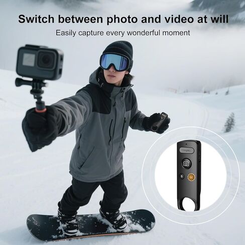 Wireless Insta360 ACE Remote Go Pro 13 Bluetooth Remote Control Compatible with Go Pro 8/9/10/11/12/13 & Insta360 X2、X3, X4, X5,GO 3/3S, ACE/ACE PRO1/2 Sport Camera Remote for Vlogging, Cycling in Kuwait