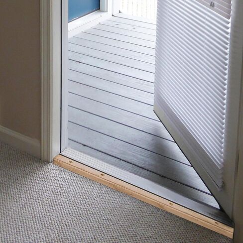 Frost King TAOC36SP Adjustable Aluminum and Oak Sill Threshold, Mill Finish in Saudi Arabia