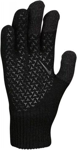 Nike Youth Knit Tech and Grip Training Gloves 2.0 Black | Black | White Small/Medium in Saudi Arabia