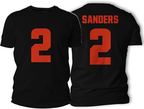 Shedeur Sanders #12 Cleveland Football T-Shirt Cotton Jersey in Saudi Arabia