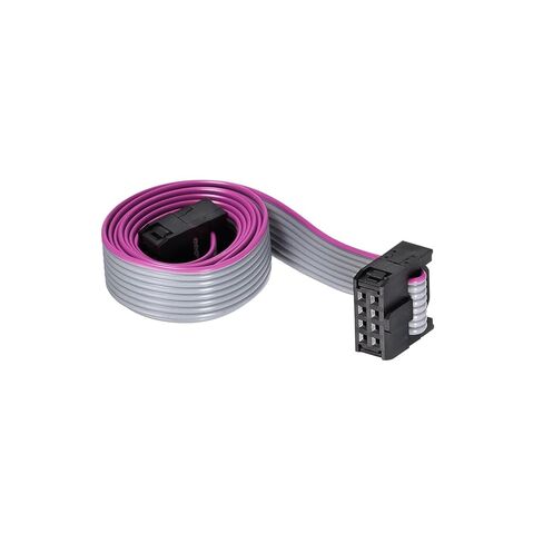 كابل شريط مسطح DMiotech 8Pin من النوع A FC إلى FC 1.64 قدم 2.54 مم سلك رمادي IDC للكاميرات الرقمية وأجهزة الكمبيوتر in Saudi Arabia