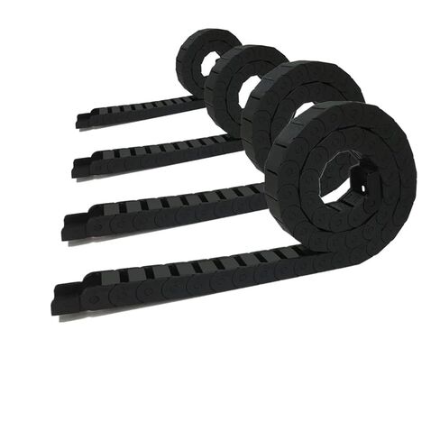 1 متر 10x20 مللي متر 10*20 مللي متر L1000mm كابل سلسلة سحب سلك الناقل مع موصلات النهاية لأدوات آلة التوجيه/مغلقة بالكامل in Kuwait