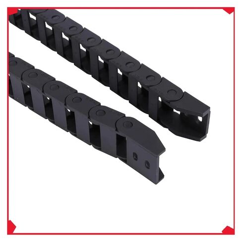 B17B 2X 10 X 20Mm 1M مفتوح على كلا الجانبين سلسلة سحب كابل بلاستيكي in Kuwait