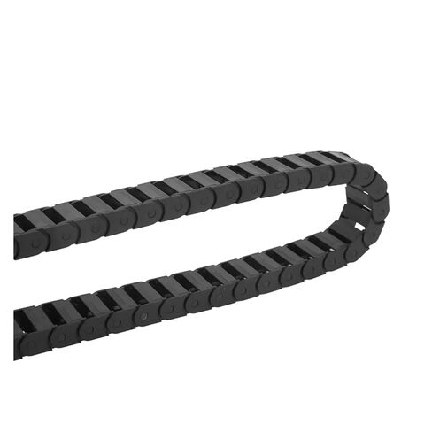 Black Wire Carrier Chain 10mm x 20mm 1M Length Cable Carrier Drag Chain Electrical Machines in Kuwait