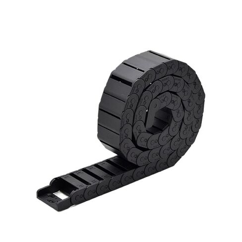 1 متر شبه المغلقة كابل سلسلة سلك نقل الناقل البلاستيك سحب حبل السحب لقطع (48 مللي متر ، 18x37 مللي متر) in Kuwait