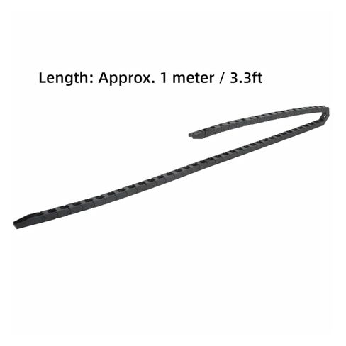 7X7mm Plastic Cable Chain 1 Meter Black Drag Chain Cable Wire Carrier in Kuwait