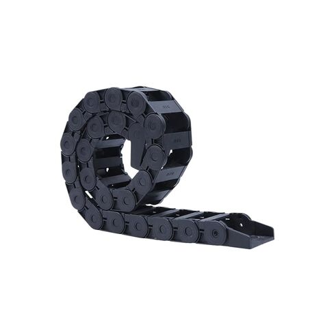 1 متر شبه المغلقة النايلون كابل سلسلة سحب 10x10 مللي متر 10x15 مللي متر البلاستيك حبل سلك الناقل لنقل الطريق (10x10 مم) in Kuwait