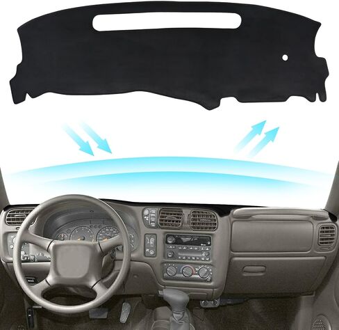 Black Dashboard Dash Board Cover Mat Carpet for Chevy 2025 Equinox Accessories Dash Cover Flannel Material Dash Mat Sunshade in Saudi Arabia