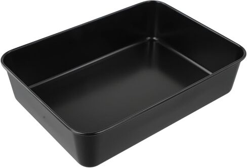 Non-Stick Baking Sheet Pan for Oven,26x19x6cm Carbon Steel Deep Brownie Tray with Round Corners,Dishwasher Safe for Cakes,Lasagna,Roasting Vegetables Casseroles in Kuwait