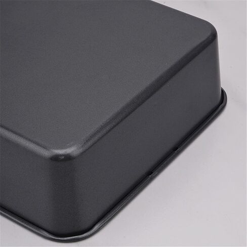 Non-Stick Baking Sheet Pan for Oven,26x19x6cm Carbon Steel Deep Brownie Tray with Round Corners,Dishwasher Safe for Cakes,Lasagna,Roasting Vegetables Casseroles in Kuwait
