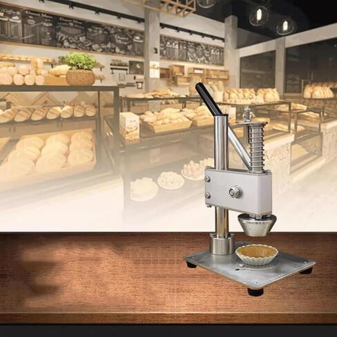 صانع تشكيل تارت البيض، ماكينة صنع قشر تارت البيض التجارية مع عملية طلاء ممتازة، مادة متينة من الفولاذ المقاوم للصدأ وقاعدة ثابتة، لمحبي الخبز، والطهاة المحترفين in Kuwait