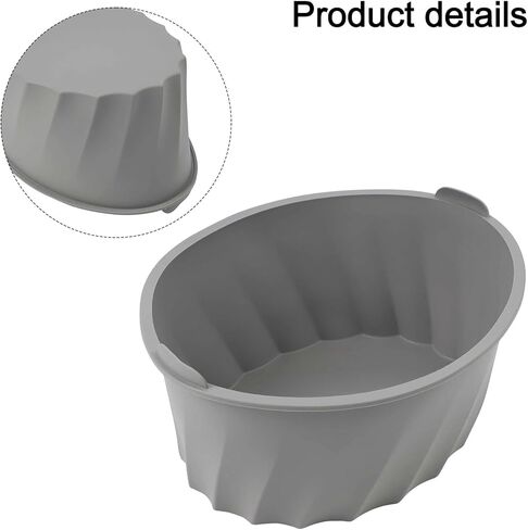 Reusable Silicone Slow Cooker Liner for 6-8 Quart Oval Crock Pot,Dishwasher Safe,High-Temperature Resistant up to 440°F,for 28.5 x 21.5 x 13 cm,for Microwave Oven Air Fryer Refrigerator,Blac in Kuwait