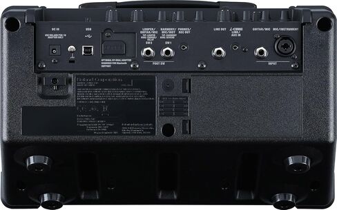 Boss Cube Street II Battery Powered Stereo Amplifier - Black Bundle with Gearlux Instrument Cable, XLR Cable and Roland Picks in Saudi Arabia