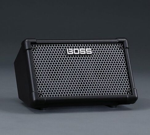 Boss Cube Street II Battery Powered Stereo Amplifier - Black Bundle with Gearlux Instrument Cable, XLR Cable and Roland Picks in Saudi Arabia