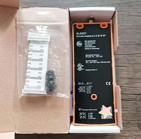 AL2401丨1pcs 100% New IFM Profinet IO-Link Module 8x2 DI AL2401 Fast Transportation in Saudi Arabia