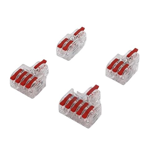 (10 قطع) DF-12 DF-13 إرساء مصغر قابل للربط 1 في 2/3/4/5 مقابض ملونة DF-14 DF-15 أطراف أسلاك شفافة (DF-14 أصفر) in Saudi Arabia