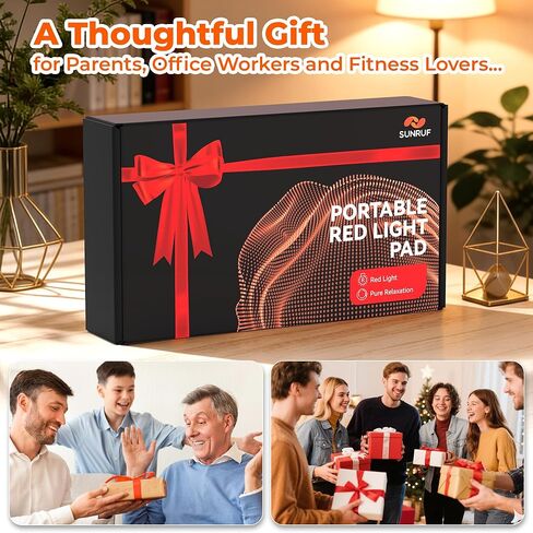 العلاج بالضوء الأحمر للجسم، وسادة علاج ضوئي محمولة كبيرة بقدرة 10000 مللي أمبير في الساعة، علاج بالأشعة تحت الحمراء 660 و850 نانومتر للخصر الخلفي ومفاصل الركبة والكتف، للاستخدام المنزلي في الهواء الطلق، هدايا للنساء والرجال (24.5 بوصة × 13 بوصة) in Kuwait