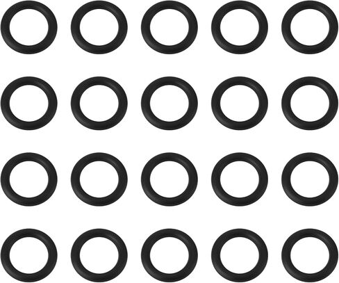 The Lord of the Tools 20x O-Ring Replacement B1524 6x4x1mm Compatible with Eurotorch Plug MIG Gas Connector in Kuwait
