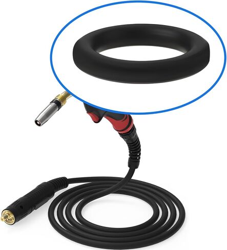 The Lord of the Tools 20x O-Ring Replacement B1524 6x4x1mm Compatible with Eurotorch Plug MIG Gas Connector in Kuwait