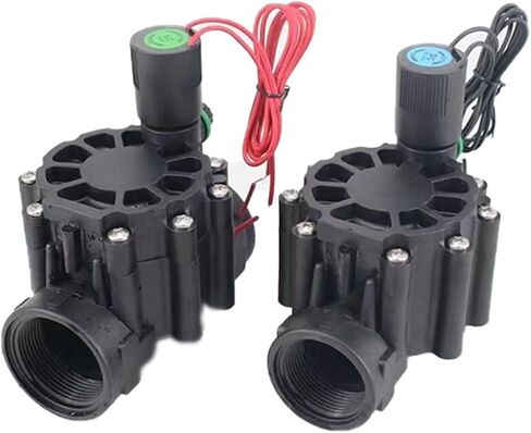 1/2"" 3/4"" 1"" Normally Closed Water Irrigation Solenoid Valve 220V 12V 24V Nylon Valve For Farm Garden Landscape Irrigation(24vac,DN25) in Saudi Arabia