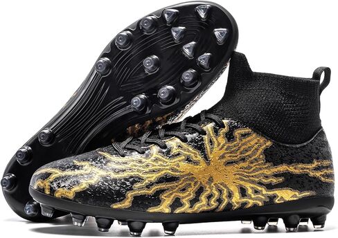 Kid's Soccer Cleats High-top Training Football Cleats in Saudi Arabia