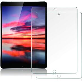 2-Pack Tempered Glass Screen Protector for iPad (9.7-Inch,2018/2017 Model,6th/5th Generation),iPad Air 1, iPad Air 2, iPad Pro 9.7-Inch, Apple Pencil Compatible, Case Friendly