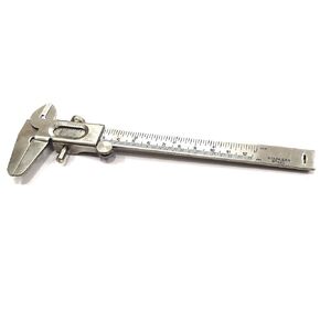 Quality Non Digital Vernier Caliper- Professional Metric -Imperial Measuring System Tools for Inside, Outside, Depth & Step Measurements (Stainless Steel Body)