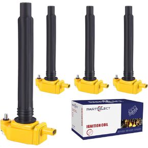 4 قطعة حزمة ملف الإشعال UF751 UF754 بديلة لسيارة جيب شيروكي 14-17، كومباس 18-19، رينيجيد 15-17، كرايسلر 200 15-17، دودج دارت 14-16، رام بروماستر 15-17، فيات 500X 16-17 L4 2.4L in Kuwait