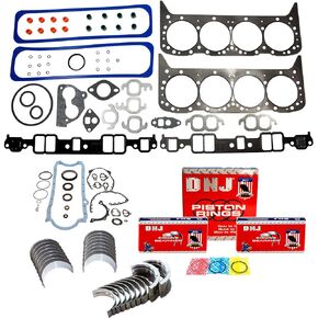 DNJ RRK3103D Engine Re-Ring Kit for 1987-1995 / Chevrolet/Caprice / 5.7L / OHV / V8 / Cu.350 / Vin 6, 7