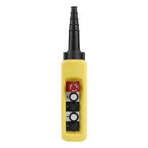 Hilitand XAC A4713 Crane Chain Hoist Push Control Switch Button Switch Lifting Pendant Controller 4 Buttons