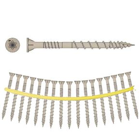 QuikDrive DSVT212S #10 x 2-1/2" T-25 Collated Decking Screw 1000ct