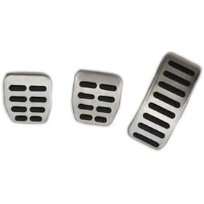 Non-Slip Stainless Steel Style Pedal Cover for Manual Gear for VW Golf MK4 / Jetta Bora MK4 / Polo 9N 9N3 / New Beetle 2002-2010