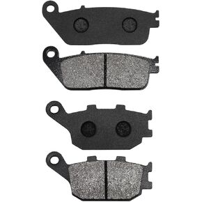 Front and Rear Brake Pads for Honda VTX 1300 S Retro/C/R/T 2003-2013, VT 1300 CX Fury 2010-2021, VT 1300 CS/CR/CT 2008-2015, VT 1100 C2 T Shadow