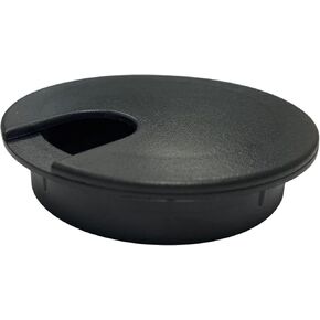 منظم سلك مكتب دائري أسود مقاس 2-1/2 بوصة، تصميم أخاديد مدببة عمودية ممتازة - قطعة واحدة in Kuwait