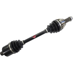 Rugged Front Left/Right Performance Axle for Polaris Ranger 500/700/XP, 2x4/4x4/6x6, with CNC Precision Components, Stainless-Steel Clamps Coated for Protection (See Fitments in Description)