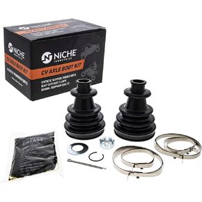 NICHE Rear CV Axle Boot Kit For Polaris 2008-2011 Outlaw 525 2201015 ATV