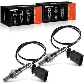 A-Premium O2 Oxygen Sensor Compatible with Mini Cooper 2002 2003 2004 2005 2006 2007 2008, L4 1.6L, Upstream and Downstream, 2-PC Set, Replace# 11780872674